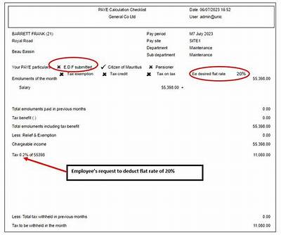 When Must an Employer Deduct Paye?