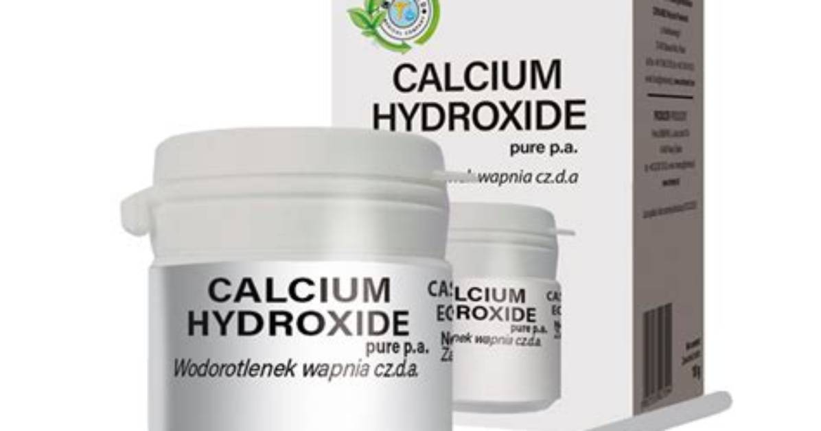 When Should Calcium Hydroxide Be Set?