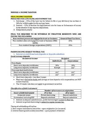 When to File the Final Income Tax Returns for a Decedent?