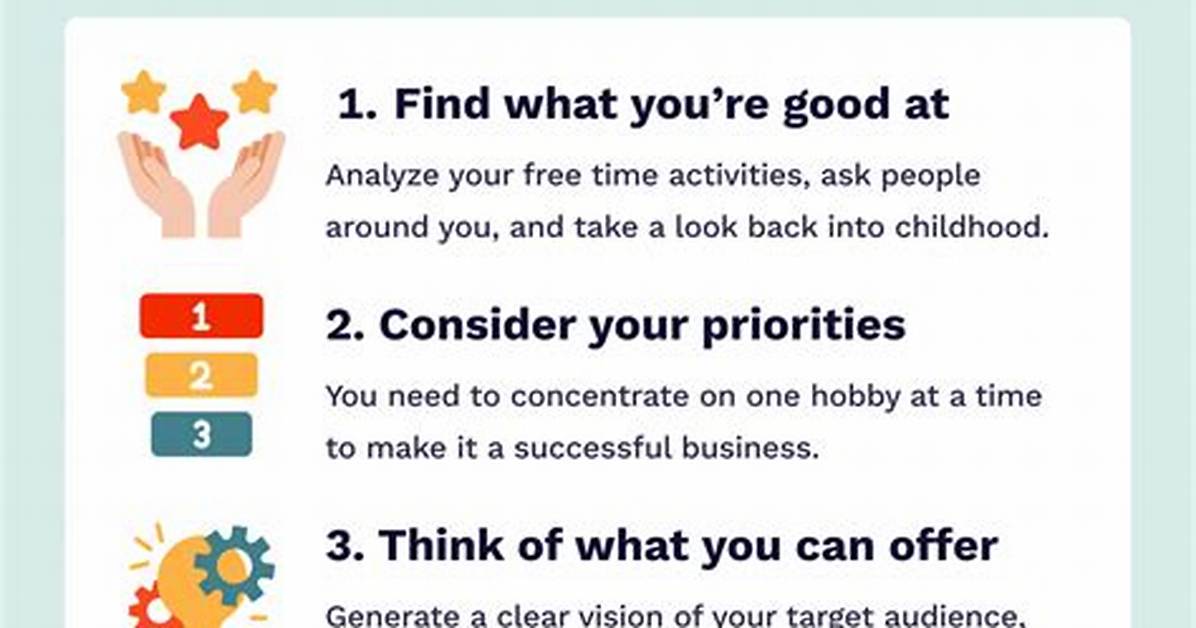 When to Turn Your Hobby into a Business?