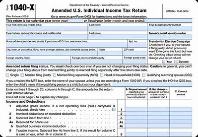 When to Use Form 1040X Instead of 1040Nr?
