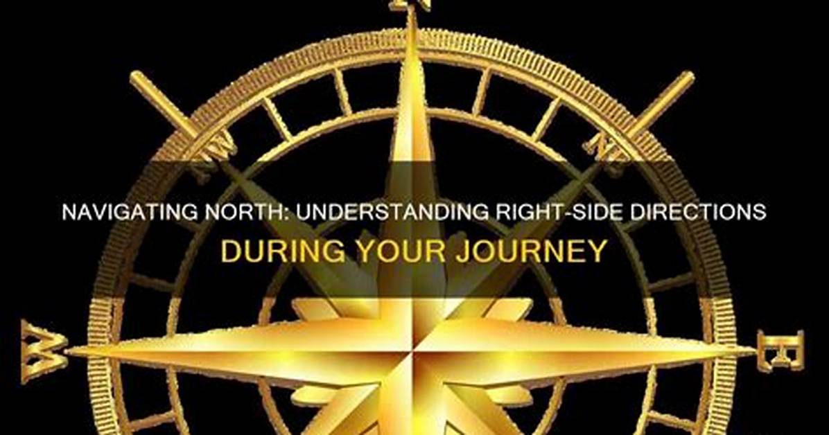 When Traveling North What Direction Is to the Left