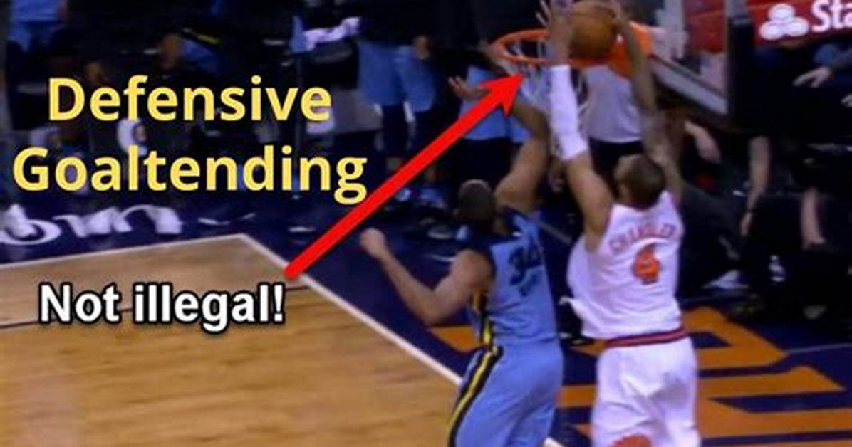 When Was Goaltending a Rule?