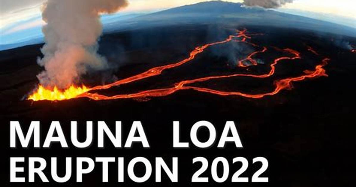 When Was the Last Time Mauna Loa Erupted