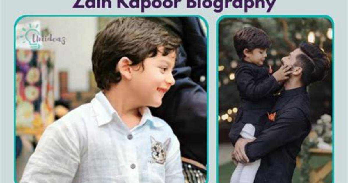 When Was Zain Kapoor Born?