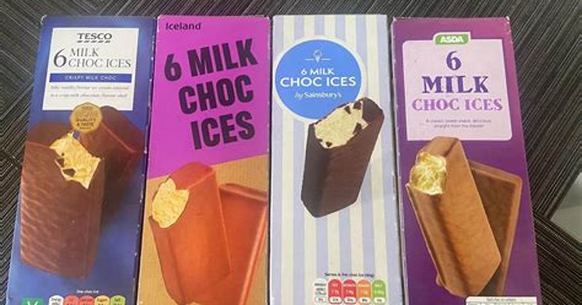 When Were Choc Ices Invented?