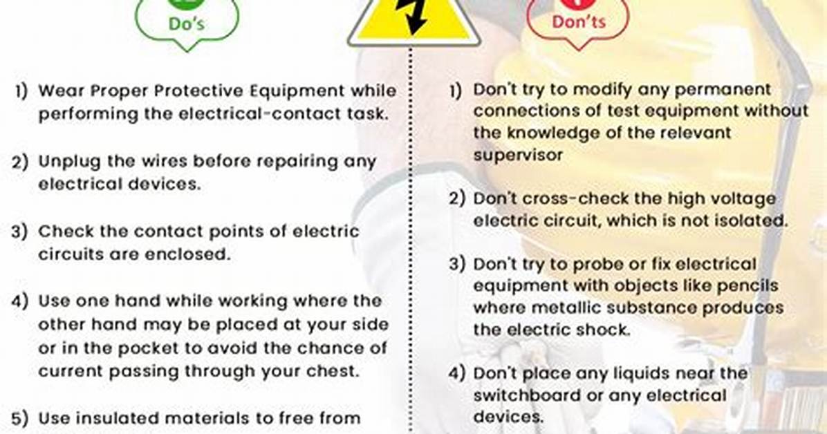 When Working with Electrical Equipment Make Sure That Your Hands Are?