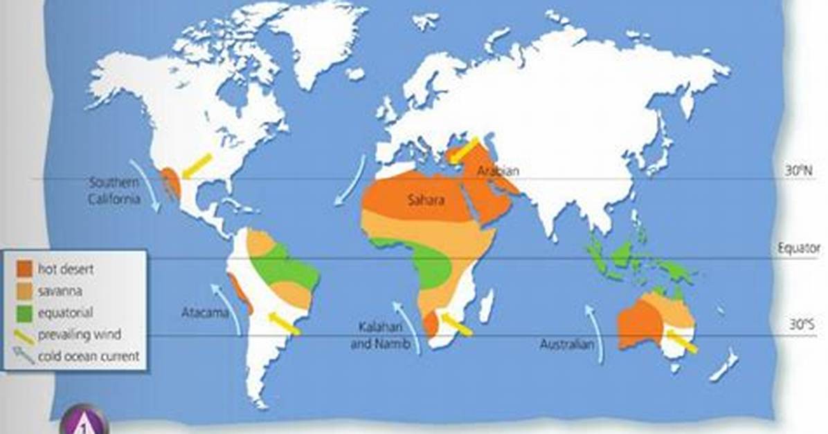 Where Are Hot Deserts Located