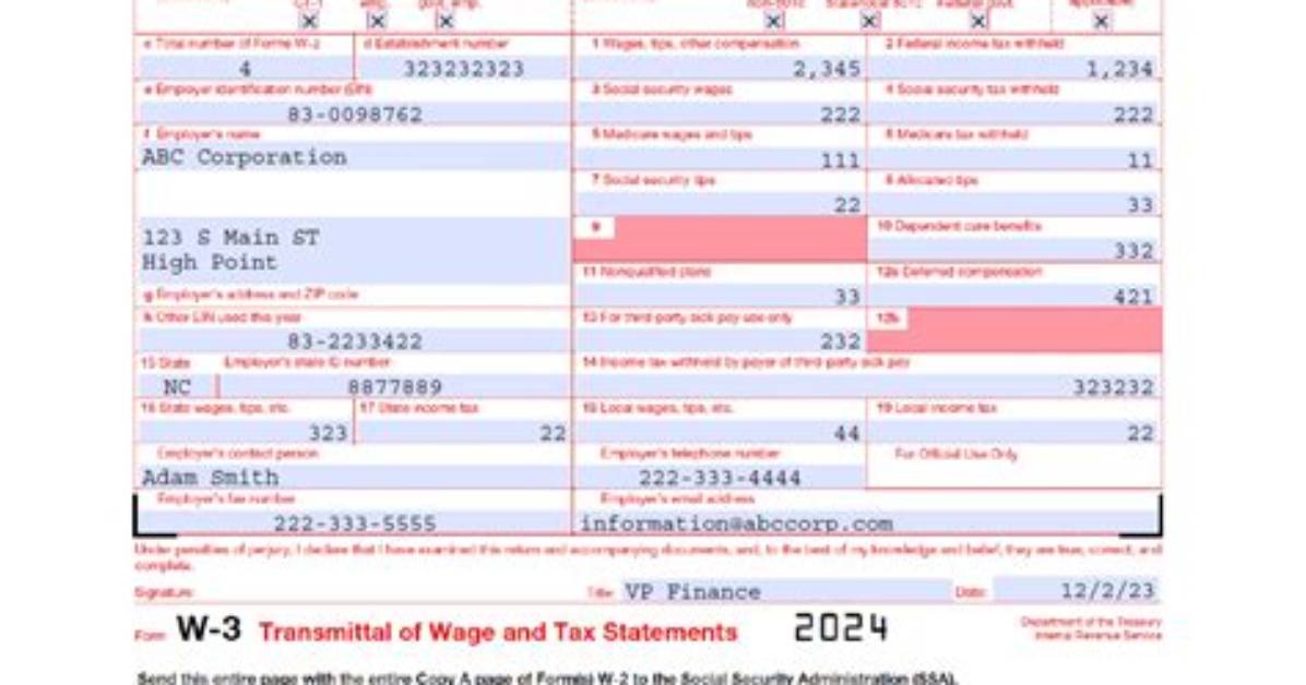 Where Can I Get W3 Forms?