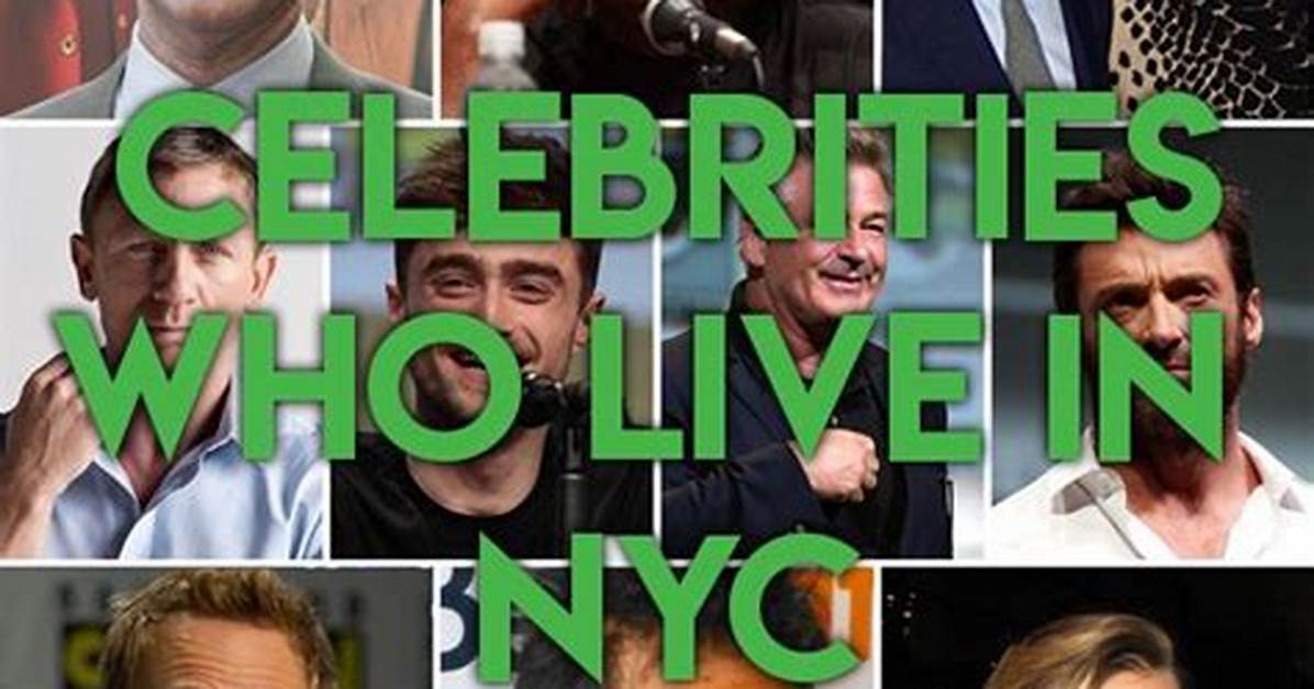 Where Do Celebs Live in Nyc?