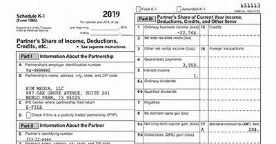 Where Do I Find My Schedule K-1 Tax Form?