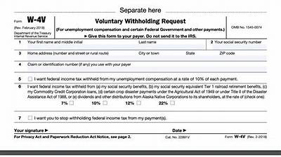 Where Do I Send Form W-4V for Social Security?