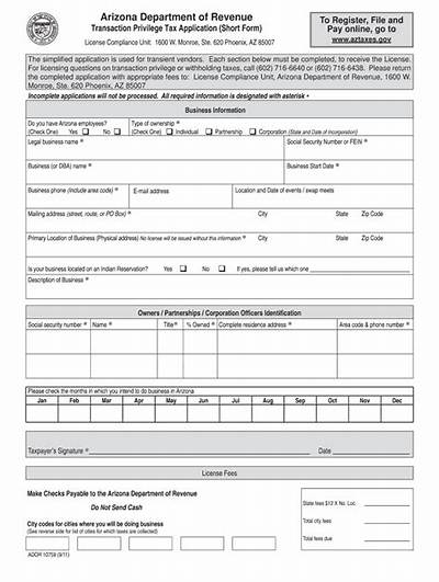 Where Do I Send My Az Form 204?
