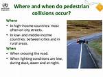 Where Do Most Pedestrian Collisions Occur?
