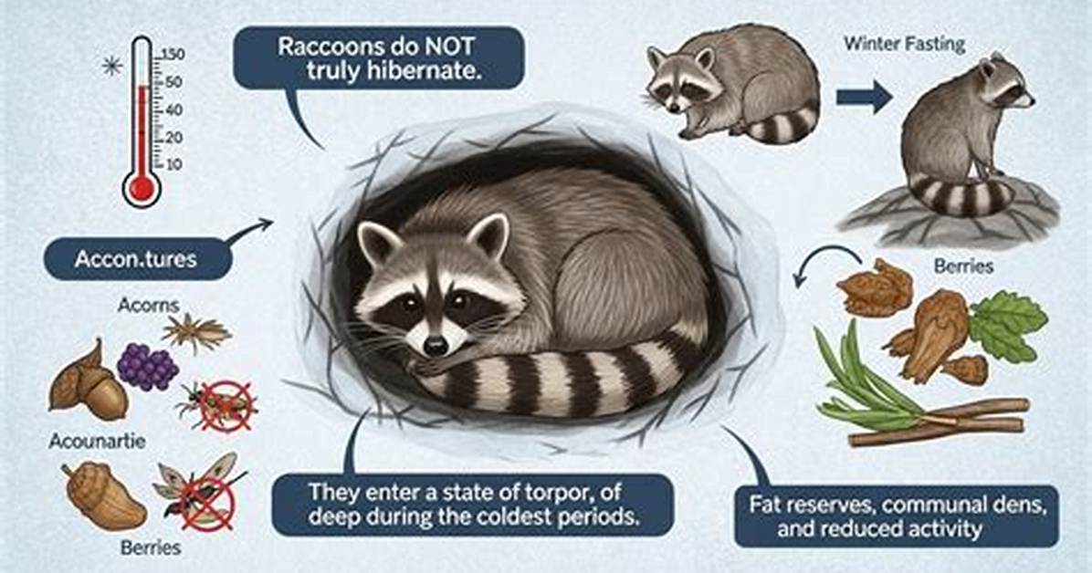 Where Do Raccoons Hibernate?