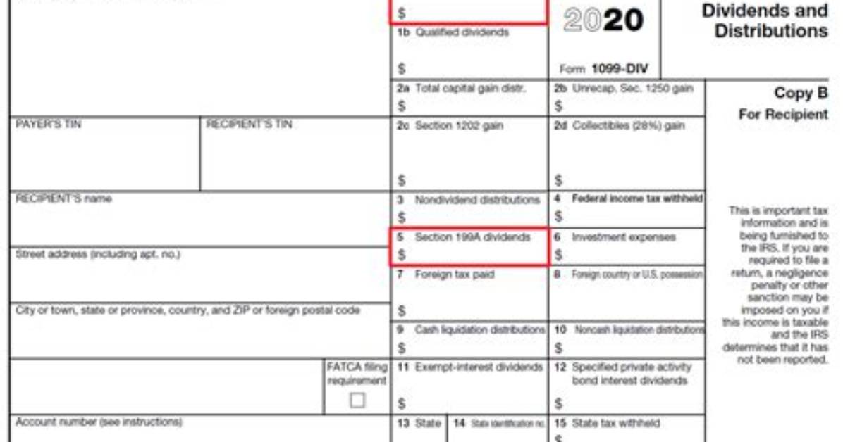 Where Do You Report 199A Dividends?