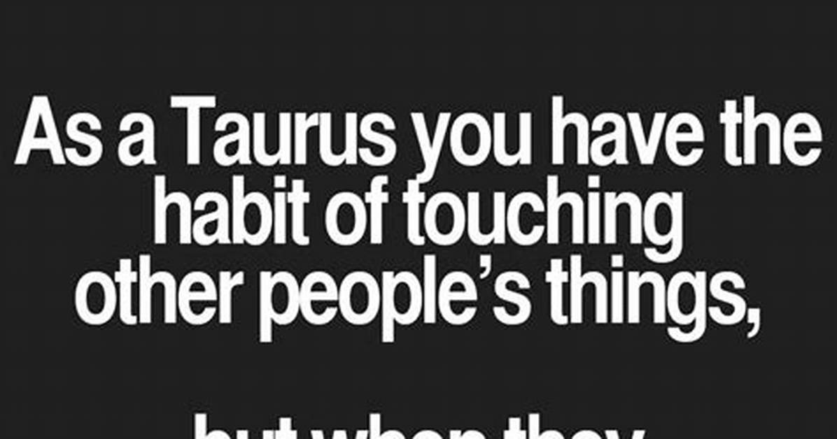 Where Do You Touch a Taurus?