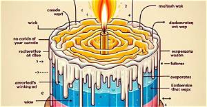 Where Does Wax Go When a Candle Burns?