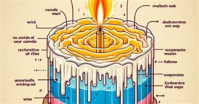 Where Does Wax Go When a Candle Burns?