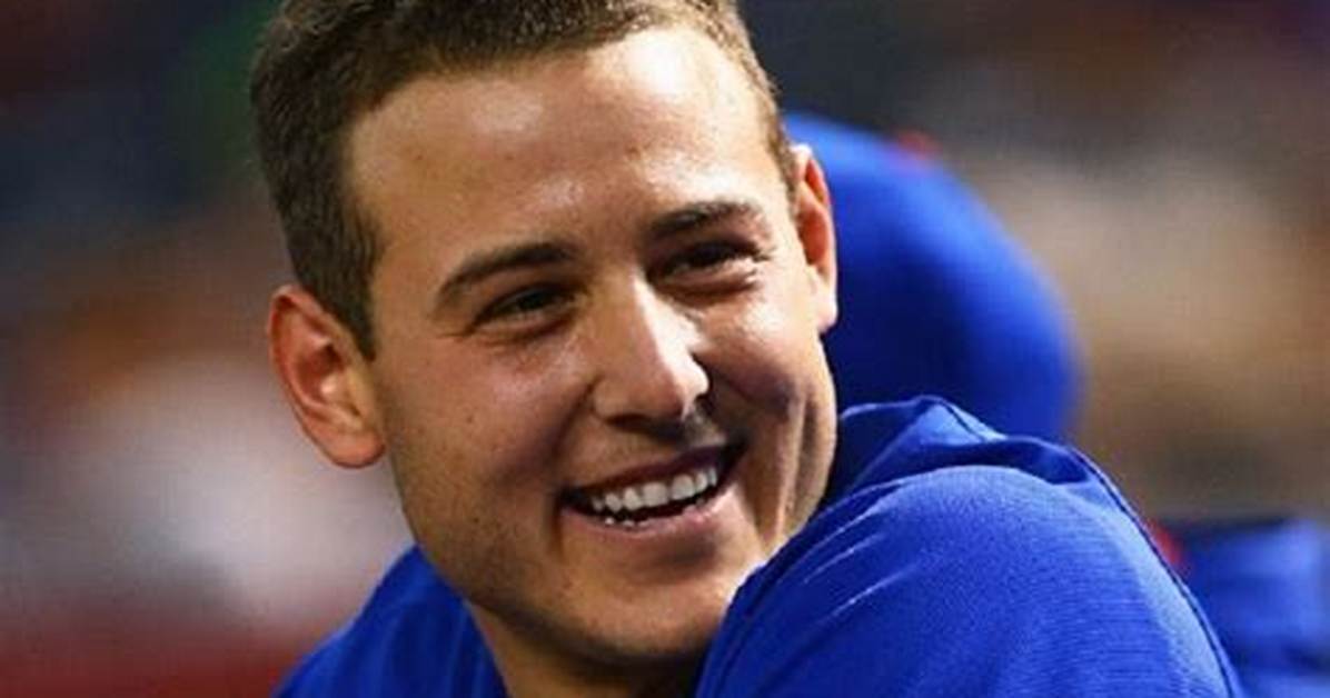 Where Is Anthony Rizzo from? His Age, Height, Parents, Wife, Salary