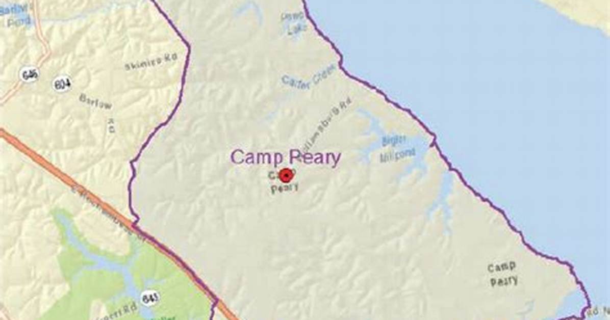 Where Is Camp Peary Located?