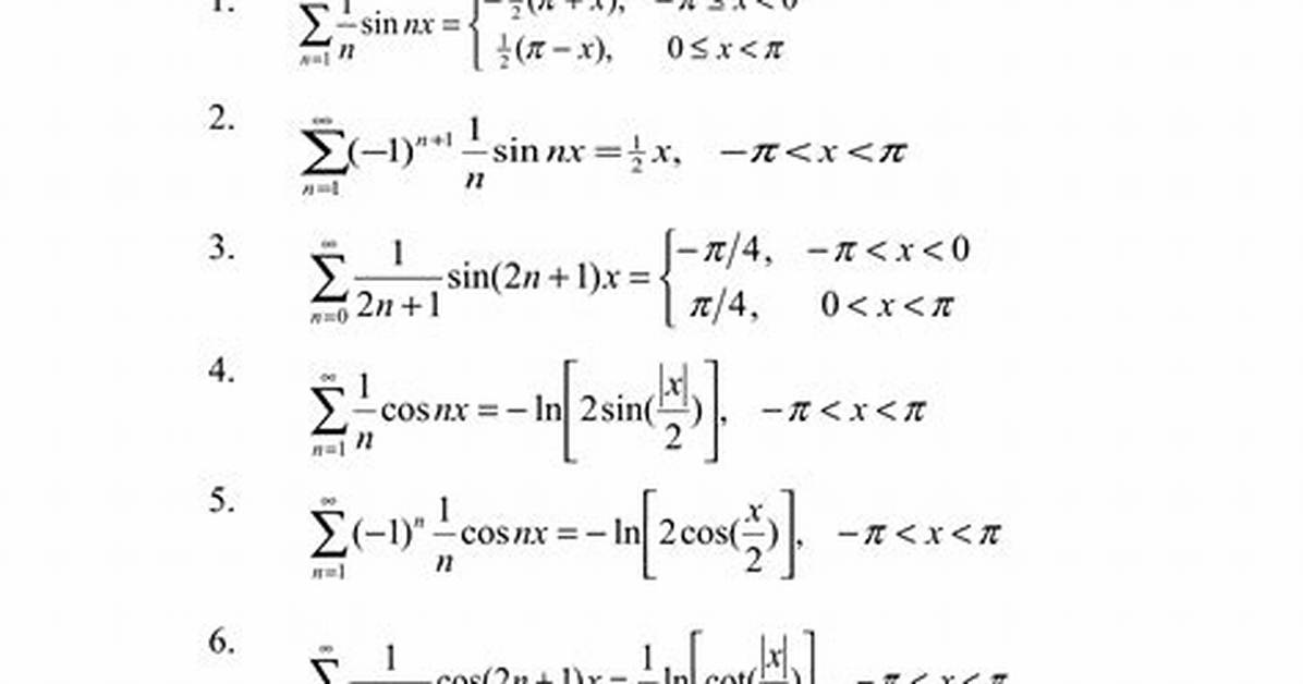 Where Is Fourier Series Used in Engineering?
