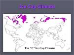 Where Is the Ice Cap Climate Located