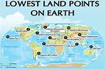Where Is the Lowest Land Surface in the Western Hemisphere