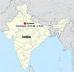 Where Is the Taj Mahal Located on a World Map