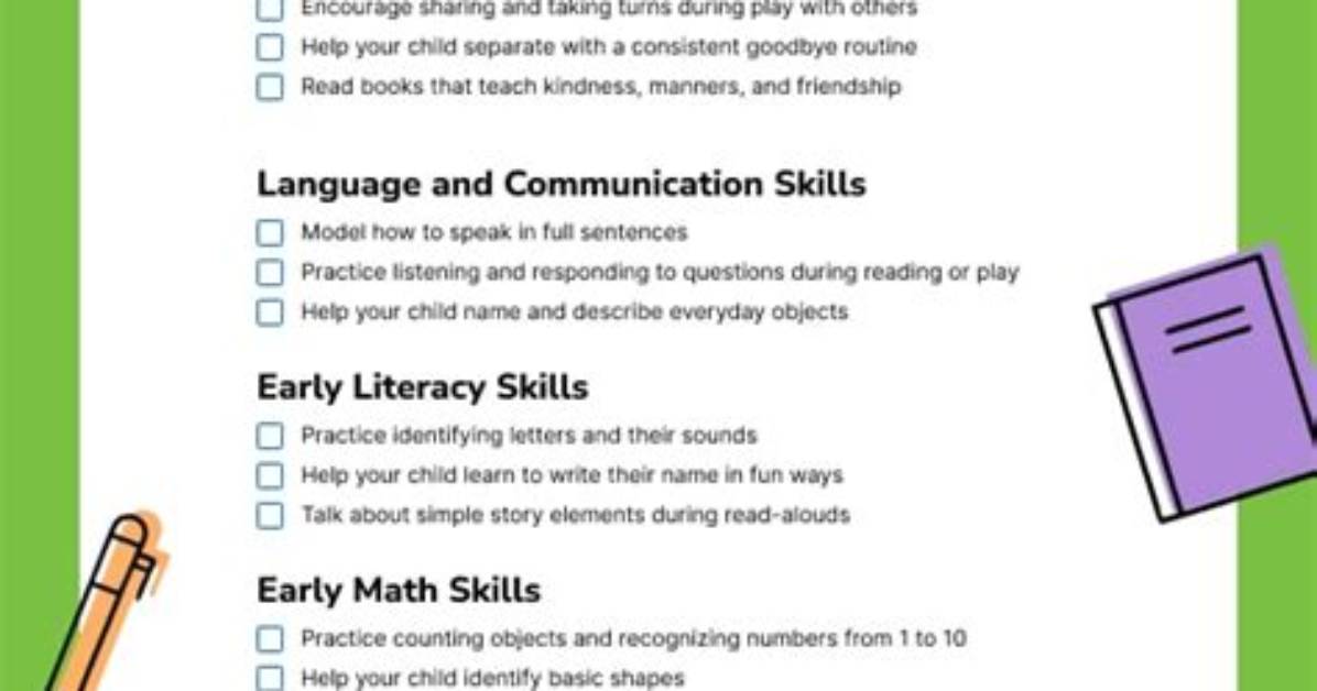 Where Should My Kindergartener Be Academically?