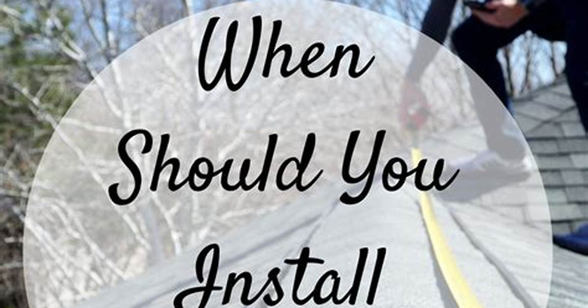 Where Should You Install A