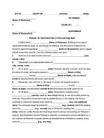 Where to File an Injunction?