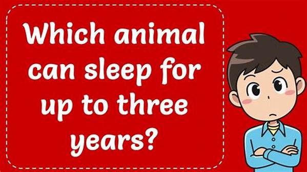 Which Animal Can Sleep for Three Year's?