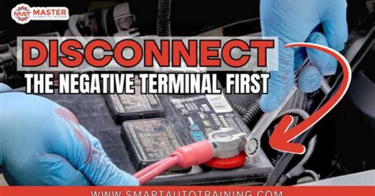 Which Battery Cable to Disconnect First?