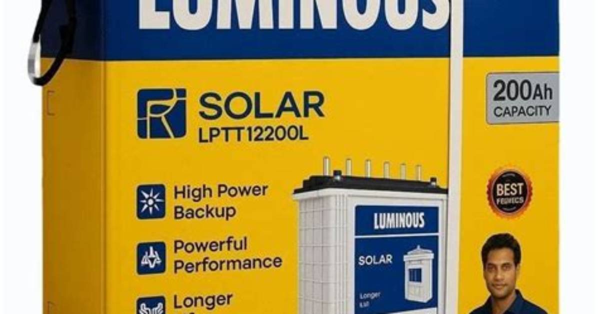 Which Company Makes Luminous Battery?