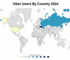 Which Country Uses Viber Most?