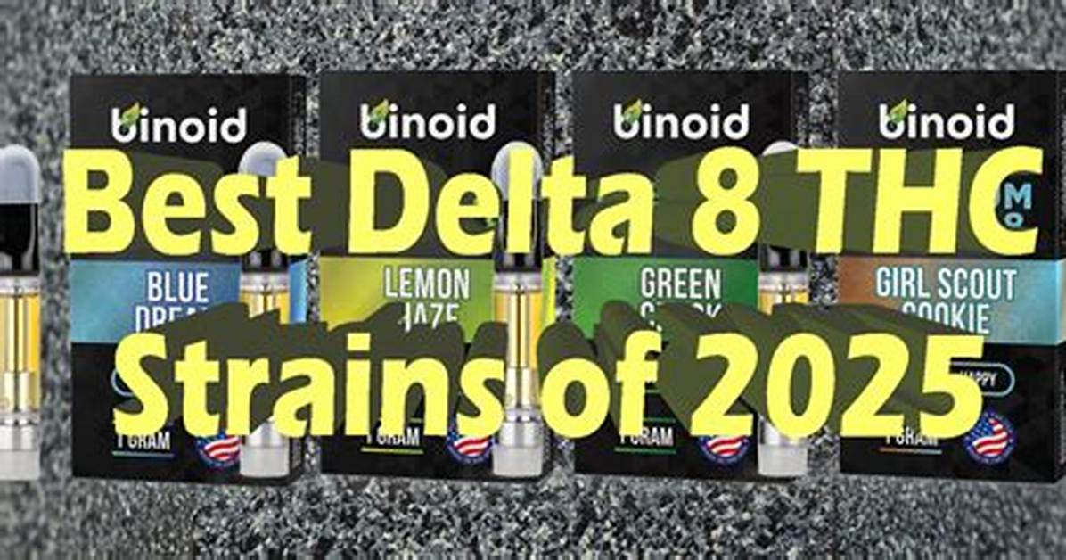 Which Delta 8 Strains Are the Strongest?