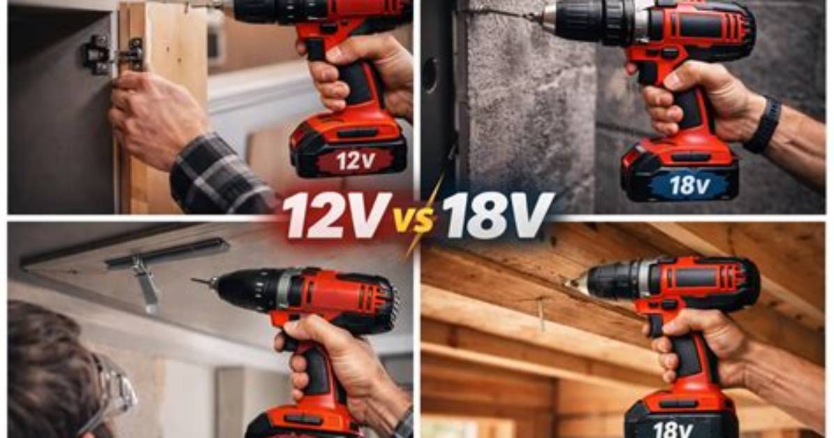 Which Is Better 12V or 18V