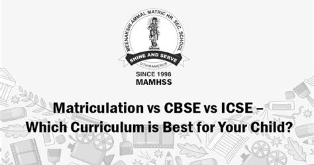 Which Is Better Matriculation or Cbse?