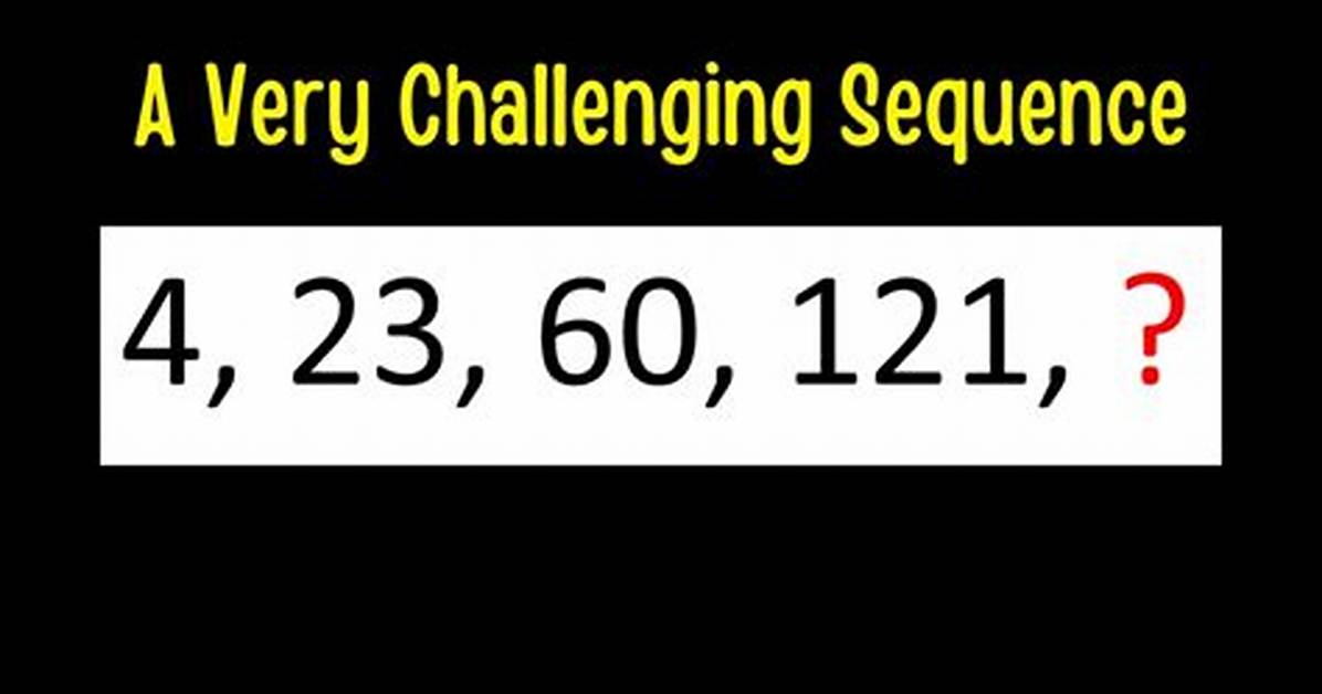 Which Is the Hardest Number Sequence to Solve?