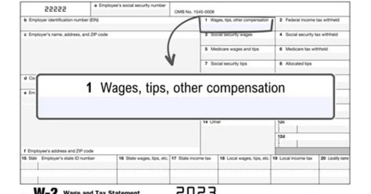 Which Line on W-2 Is Salary?