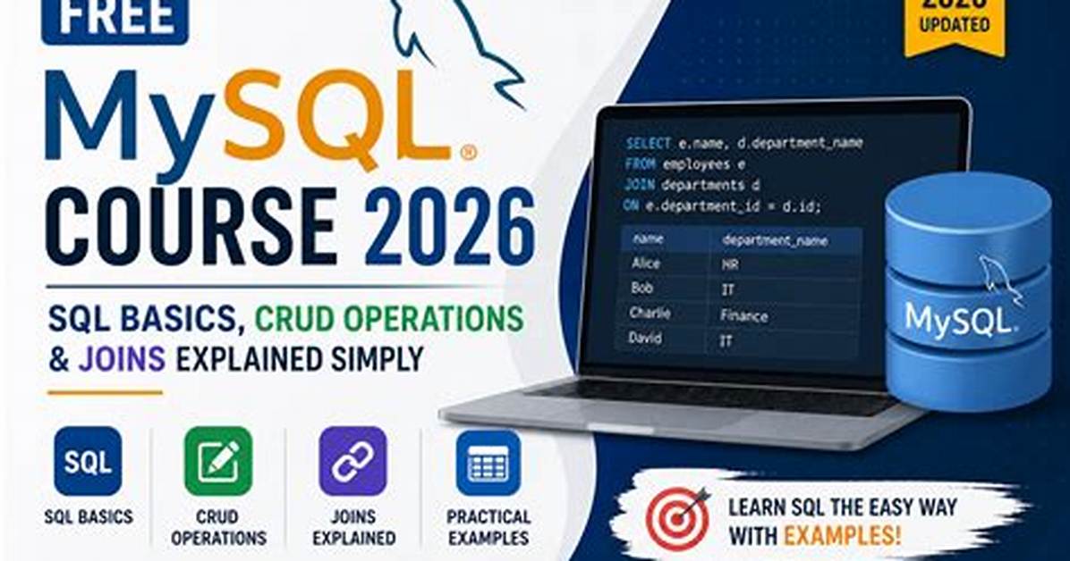 Which Mysql Course Is Best?