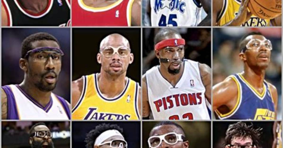 Which Nba Players Wore Glasses?
