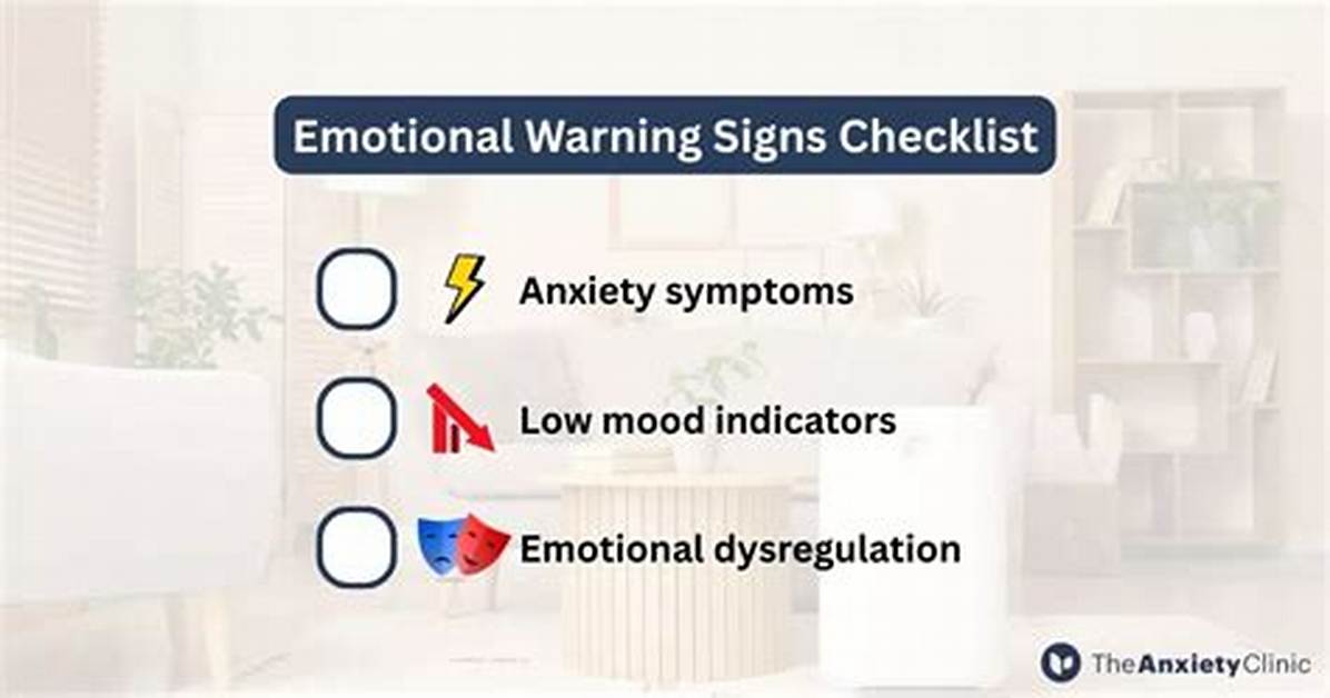 Which of the Following Are Emotional Warning Signs of Stress Overload?