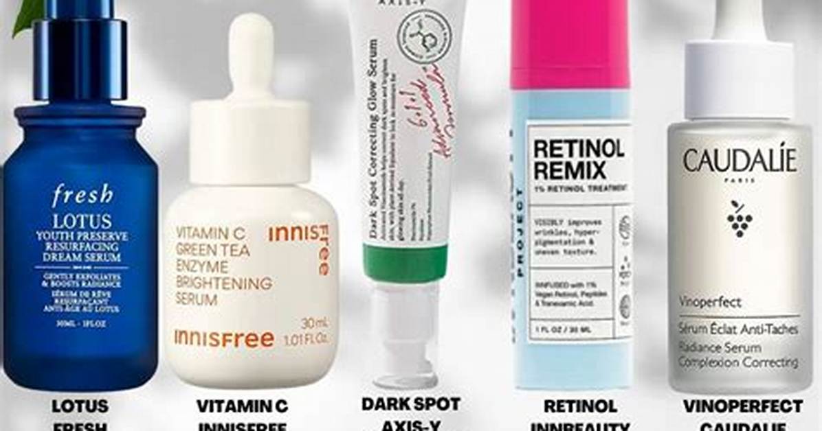 Which Serum Is Best for Dark Spots?