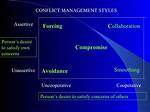 Which Style of Conflict Management Is Unassertive and Uncooperative?