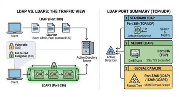 Which Two Ports Are Standard for Ldap Servers?