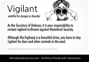 Which Word Means Vigilant?