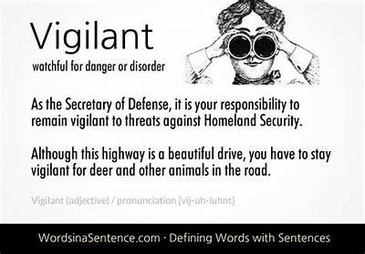Which Word Means Vigilant?