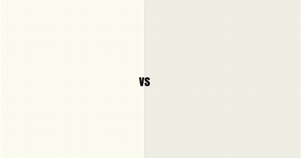 White Vs